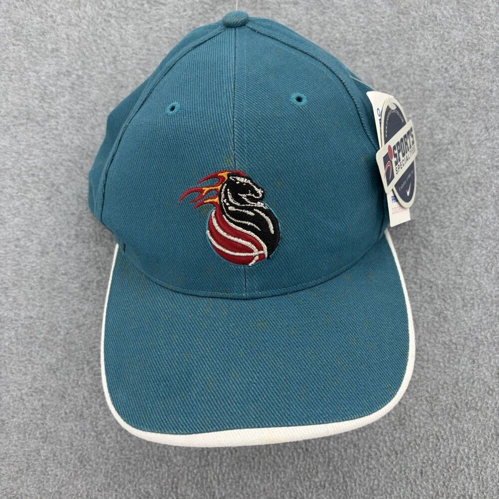 Detroit Pistons Nike Sports Specialties Vintage 1990's Teal Hat Cap Men's